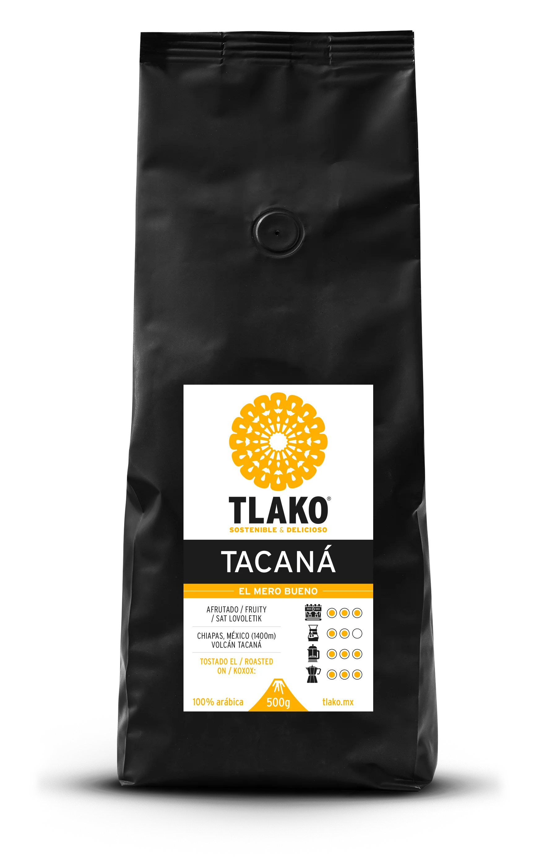 TLAKO - TACANÁ 500 g CHIAPAS, MÉXICO